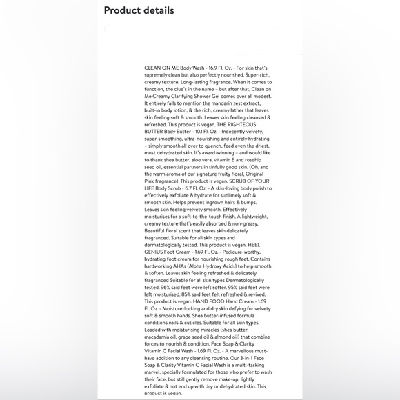 Soap & Glory Pick of the Pink Gift Set Original Pink, Rose & Bergamot - Picture 6 of 9